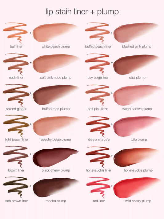 stain & plump lip and liner duo