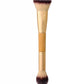 double-ended cream & powder cheek brush