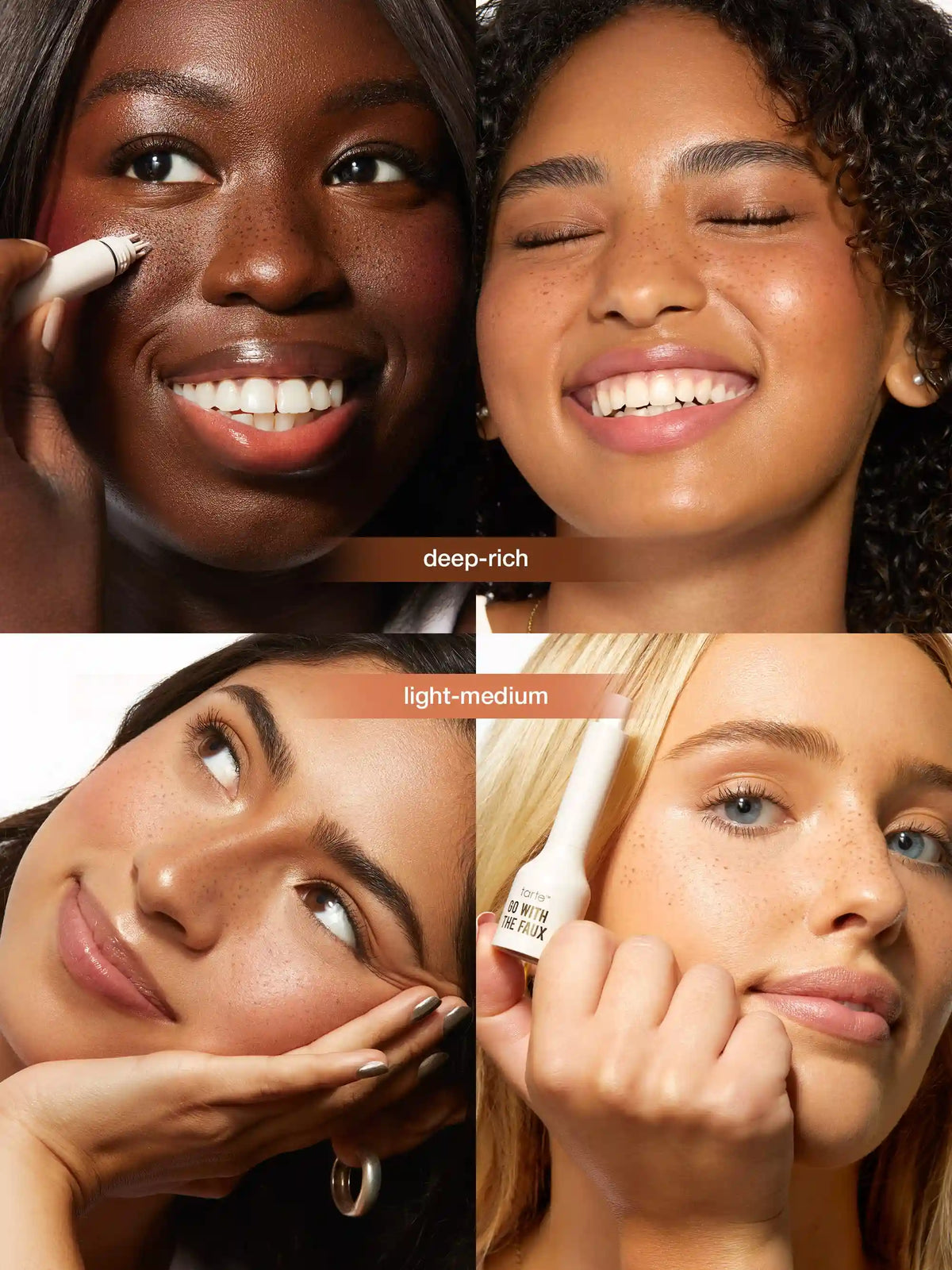go with the faux™ freckle stamp