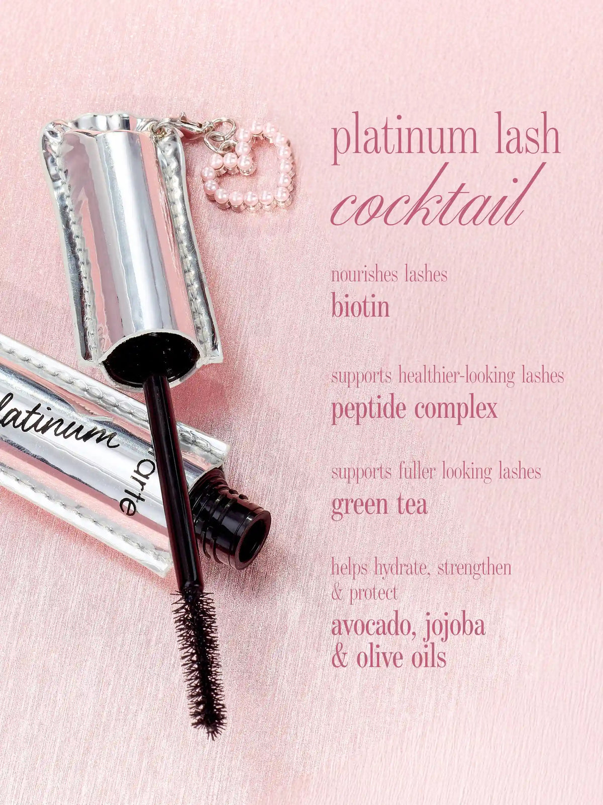 limited-edition lights, camera, lashes™ platinum mascara