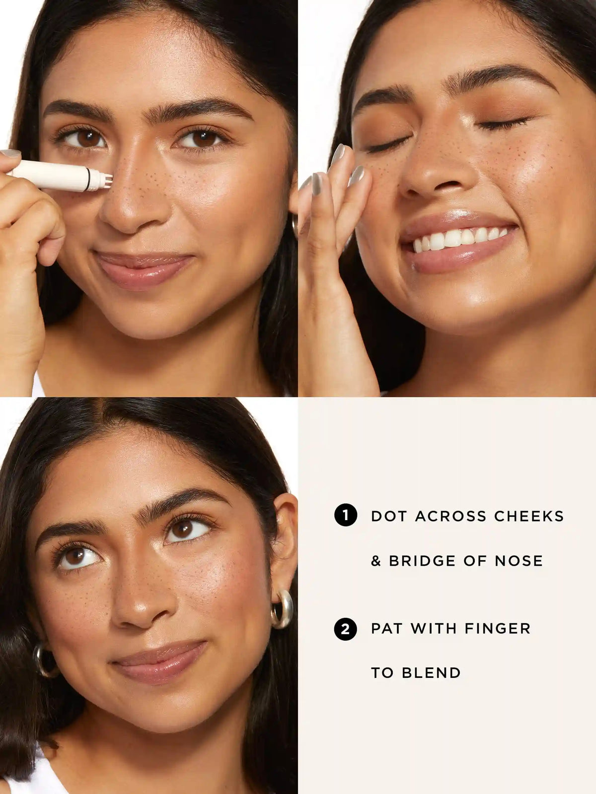 go with the faux™ freckle stamp