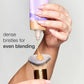 angled complexion brush