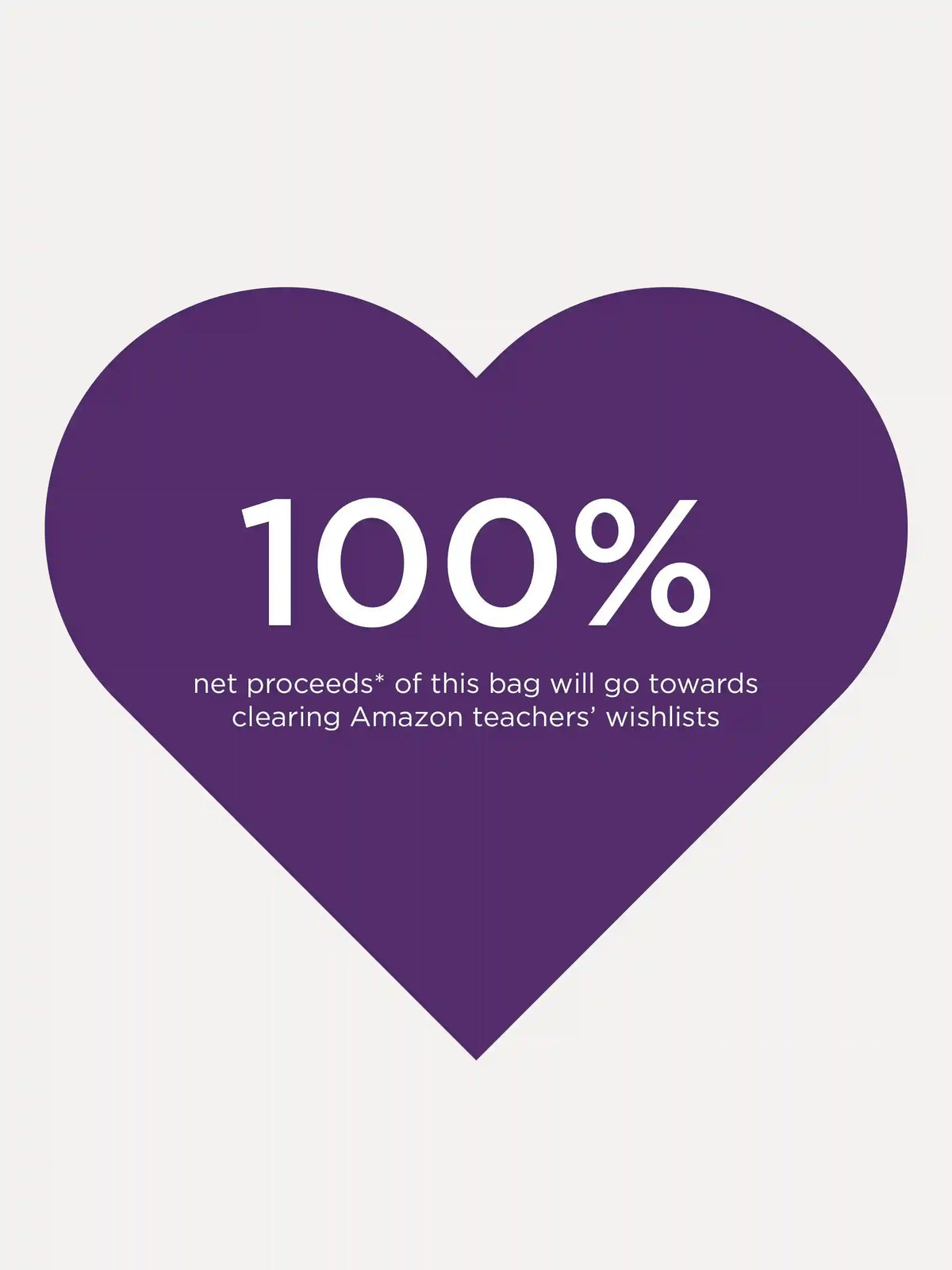 tarte™ loves teachers tote bag