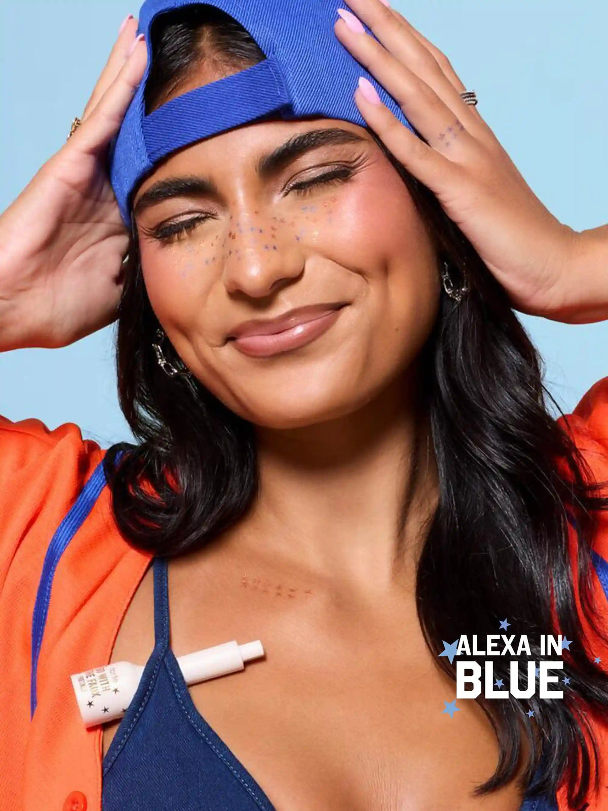 go with the faux™ starstruck freckle stamp