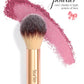 double-ended cream & powder cheek brush
