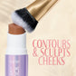 double-ended blush & bronzer brush